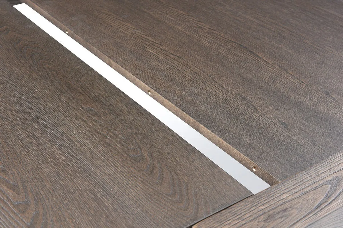 Modrest Galant Modern Grey Oak Extendable Dining Table