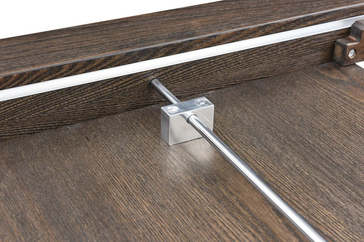 Modrest Galant Modern Grey Oak Extendable Dining Table