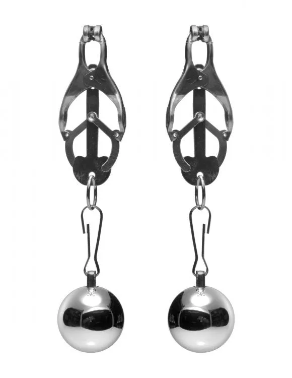 MS Deviant Monarch Weighted Nipple Clamps