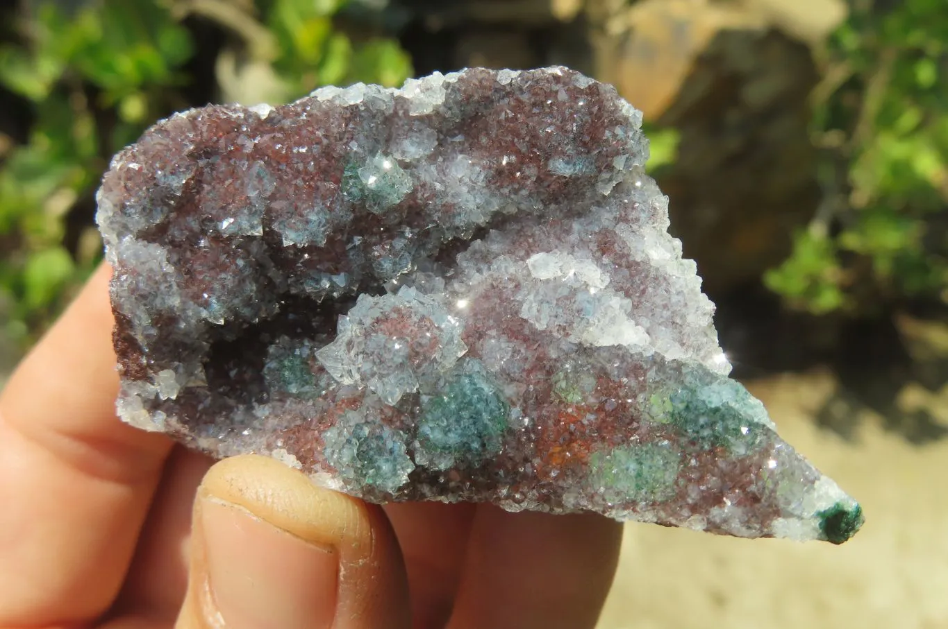 Natural Ball Malachite On Quartz Matrix Specimens x 6 From Congo