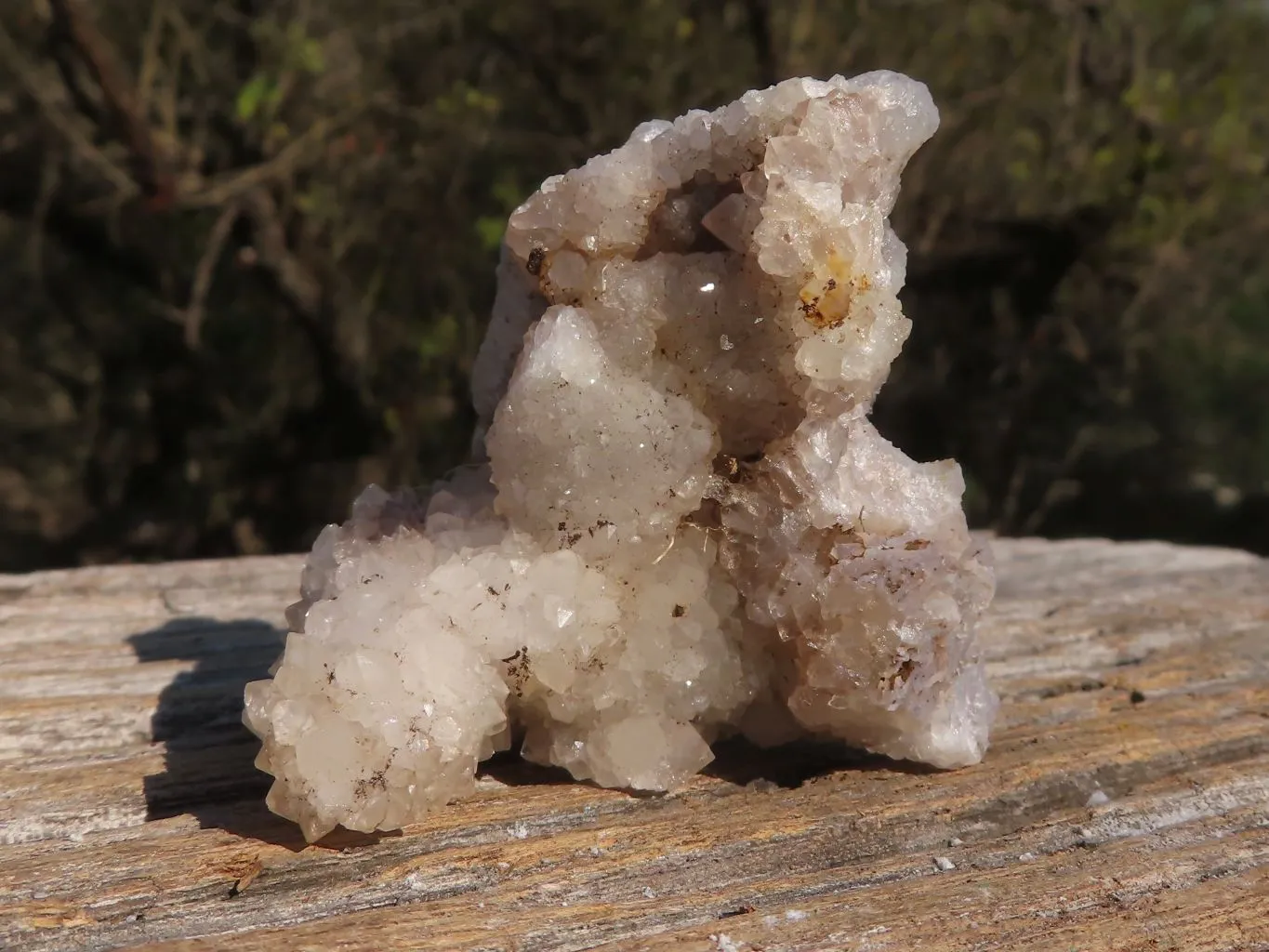 Natural Rare Hollow "Snow" Quartz Specimens x 12 From Albert's Mountain, Lesotho