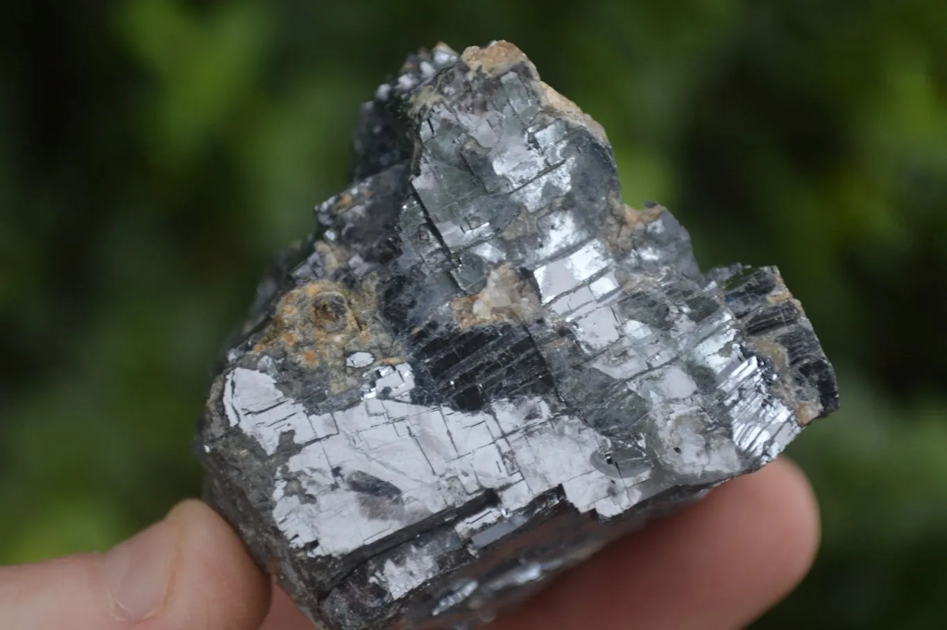 Natural Rare Silver Lead Galena Specimens x 6 From Namibia