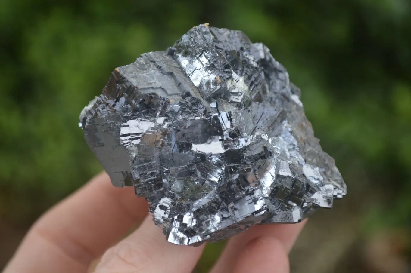 Natural Rare Silver Lead Galena Specimens x 6 From Namibia