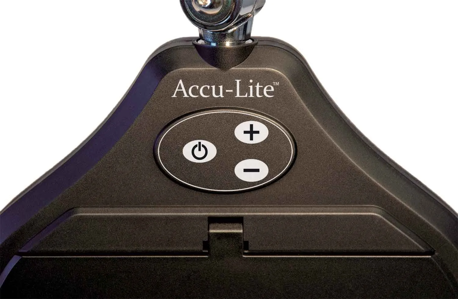 OC White ALREC-45-W Accu-Lite&trade; LED Magnifier with 6.85" Rectangle, 3.5 Diopter Lens & Edge Clamp, White
