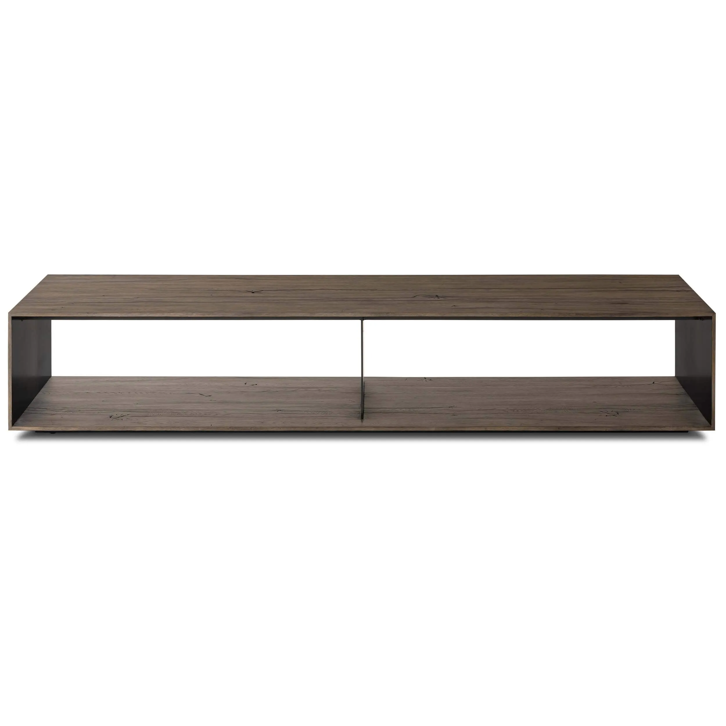 Odell Rectangular Coffee Table, Grey Reclaimed French Oak