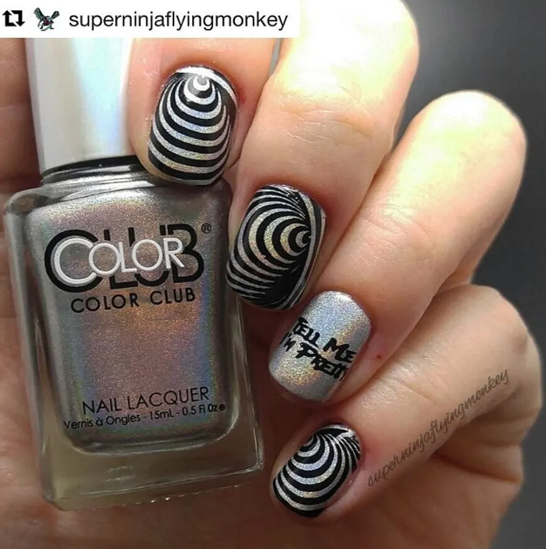 OP Art Magic - Uber Chic Stamping Plate