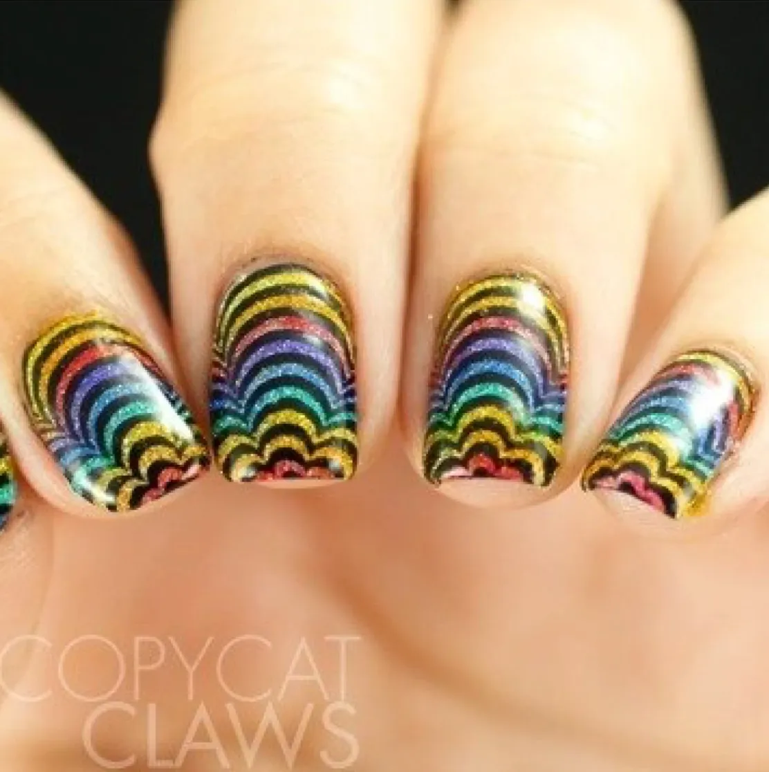 OP Art Magic - Uber Chic Stamping Plate