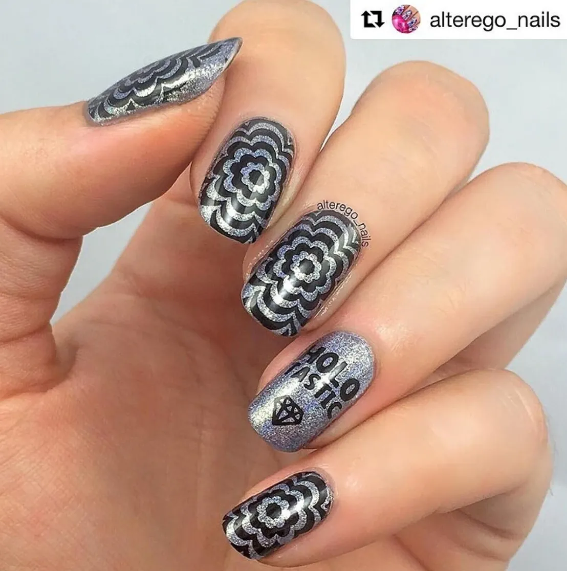 OP Art Magic - Uber Chic Stamping Plate