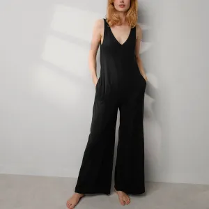 Organic Pima Double V Jumpsuit