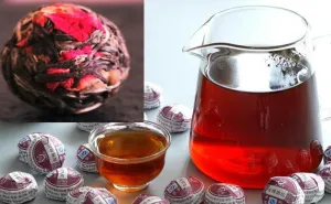 Organic Red Rose Puerh Tea