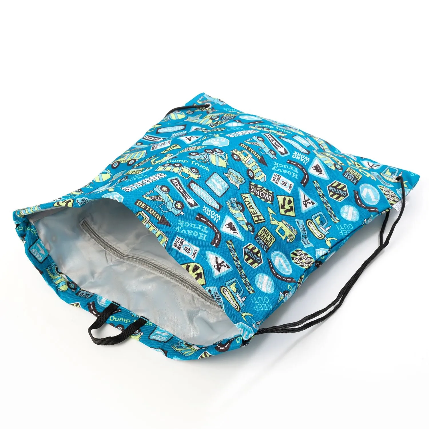 OUT & ABOUT CONSTRUCTION DRAWSTRING BAG