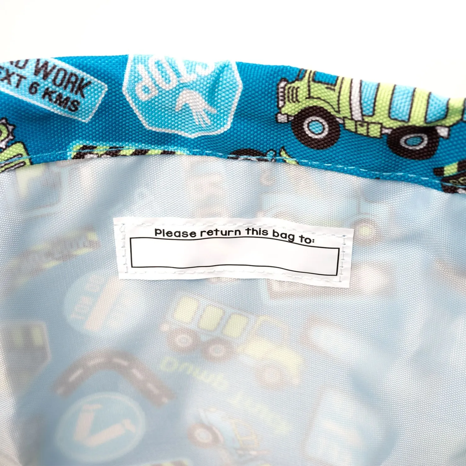 OUT & ABOUT CONSTRUCTION DRAWSTRING BAG