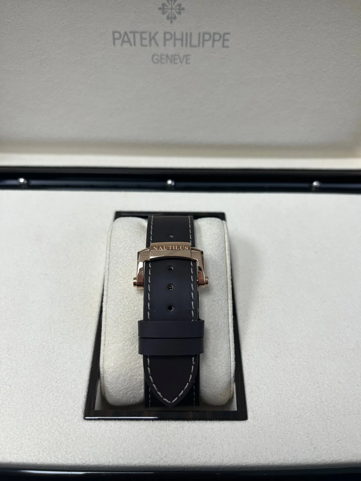 Patek Philippe Nautilus Black Dial Ref #5712R-001