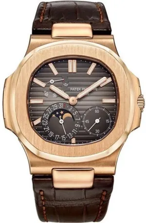 Patek Philippe Nautilus Black Dial Ref #5712R-001