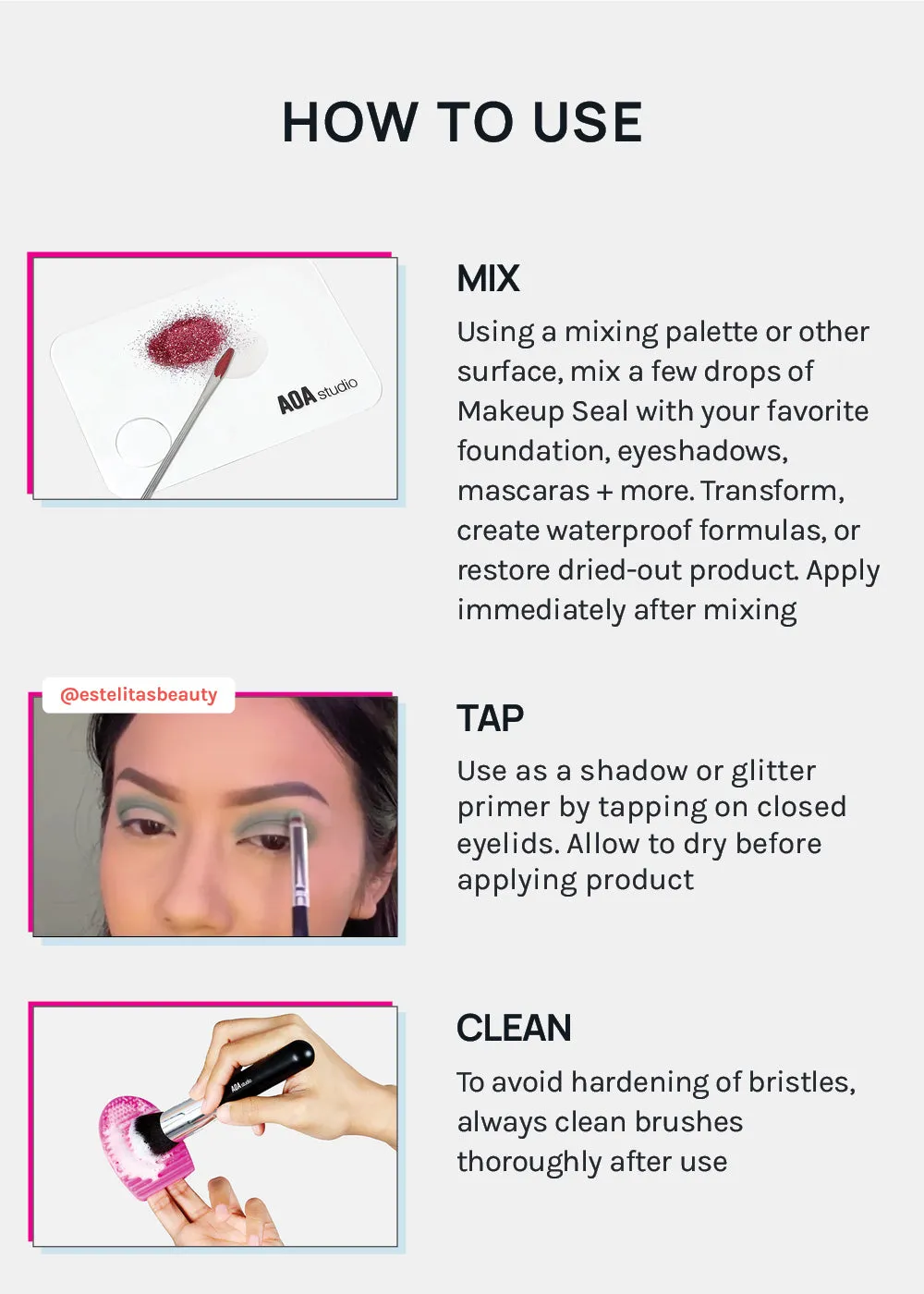 Paw Paw Waterproof Eye Makeup Sealer   Mixing Fluid