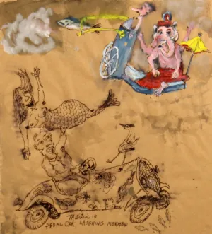 Pedal Car, Laughing Mermaid