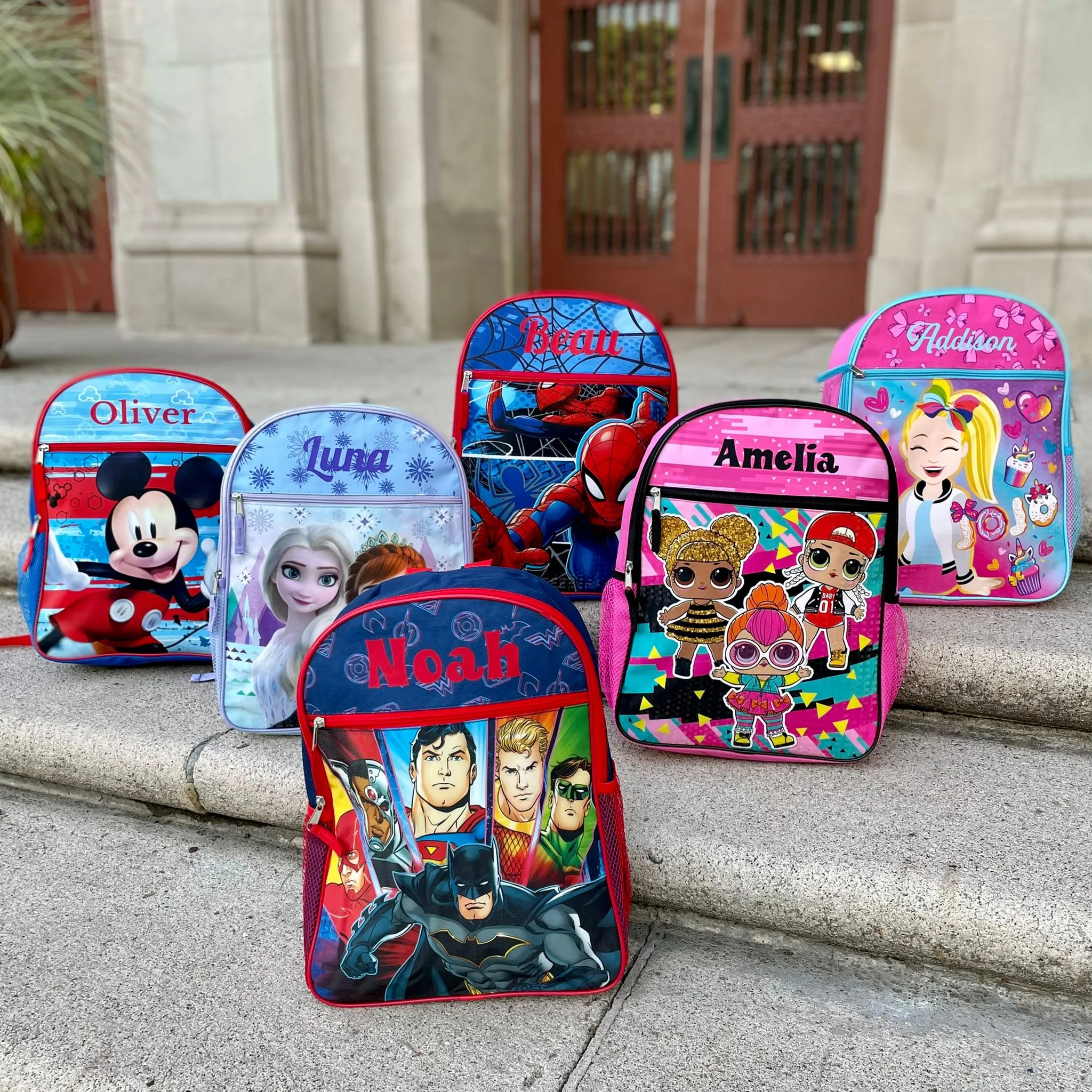 Personalized 16 Inch School Backpack - Spider-Man
