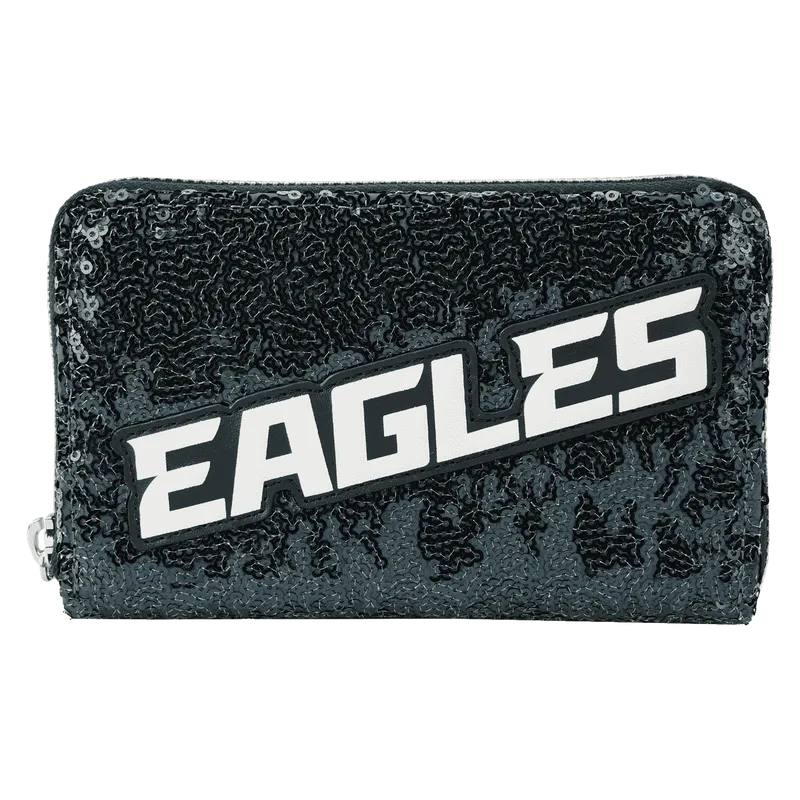 Philadelphia Eagles - NFL Sequin Zip Around Wallet