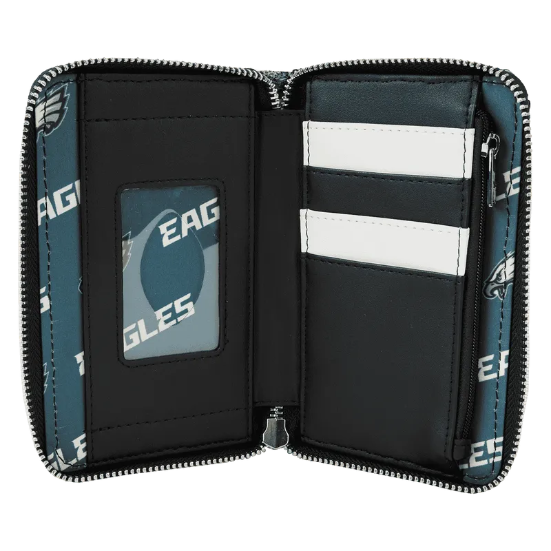 Philadelphia Eagles - NFL Sequin Zip Around Wallet