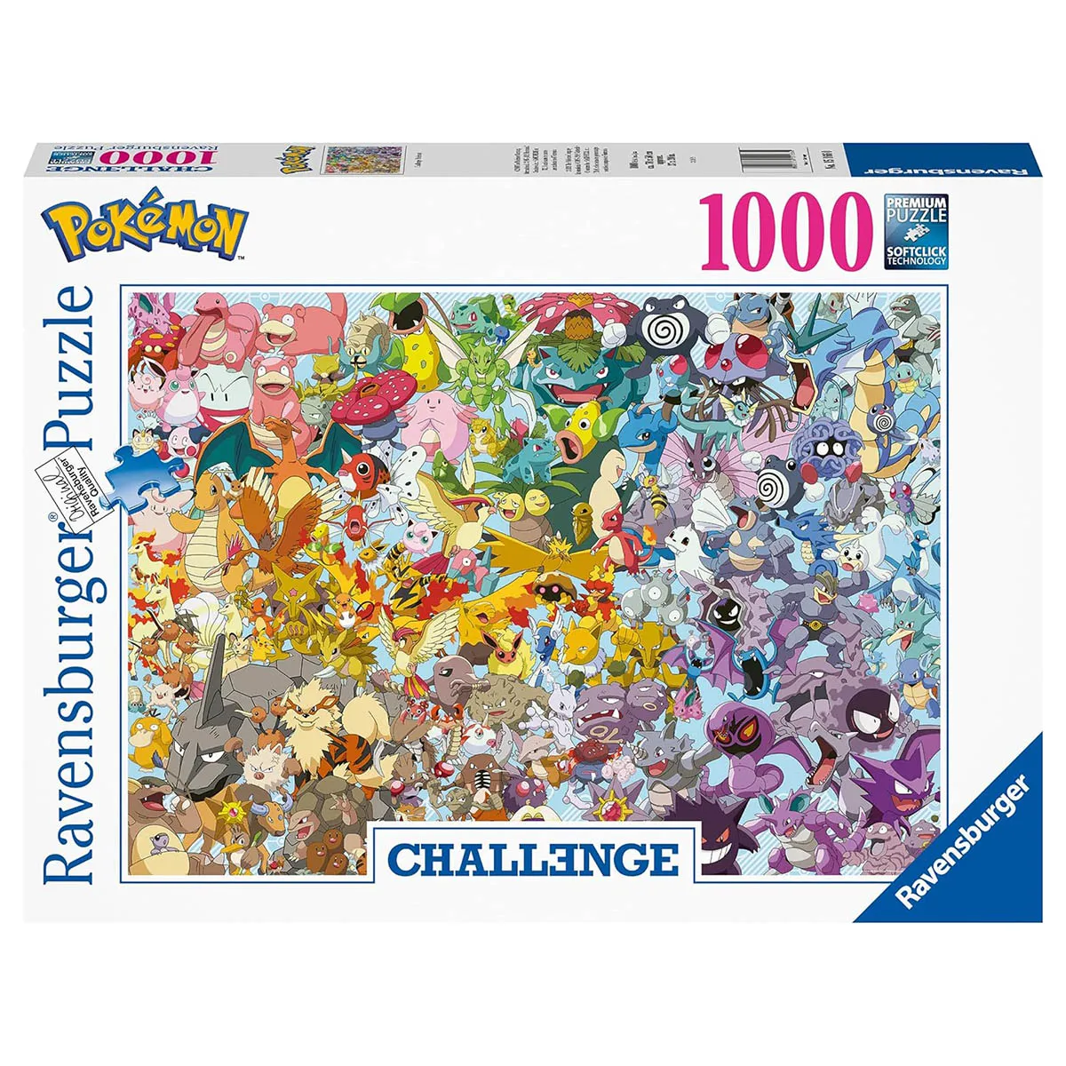 Pokémon Challenge 1000 Piece Puzzle