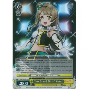 "No Brand Girls" Kotori - LL/EN-W01-012X - Extra Rare