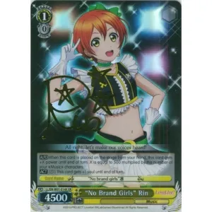 "No Brand Girls" Rin - LL/EN-W01-014X - Extra Rare