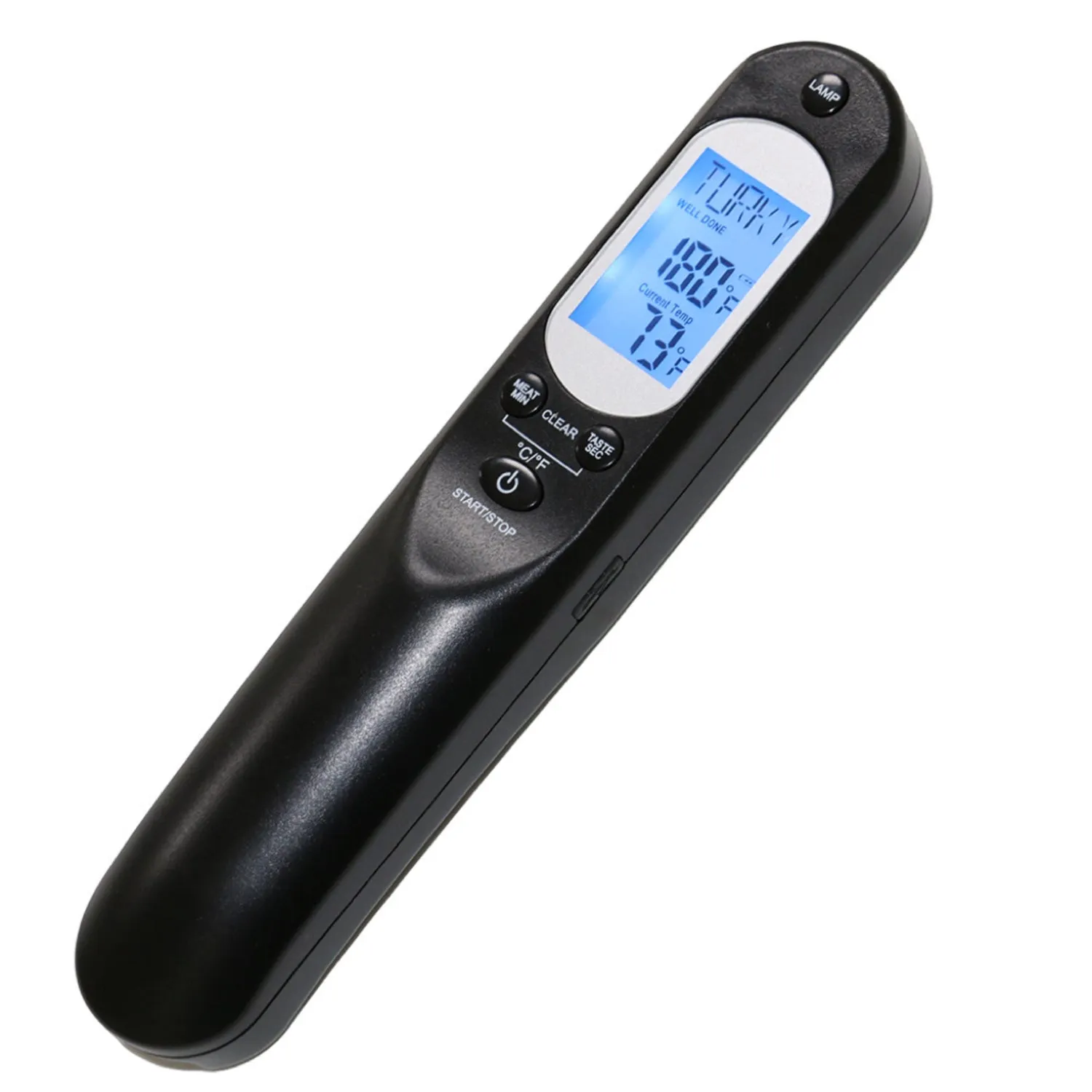 Rechargeable LCD Digital Meat Thermometer, Preset Temps