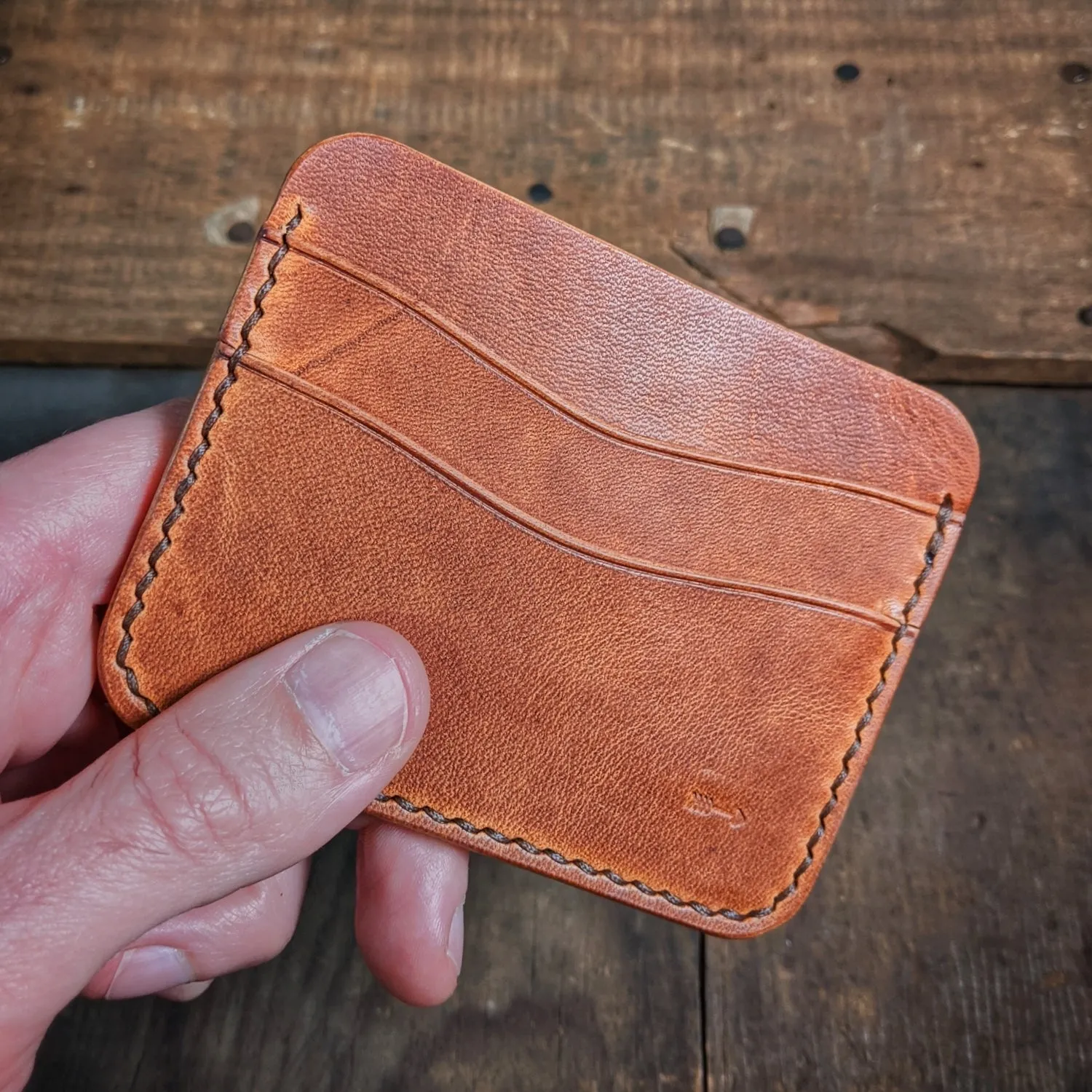 Riley - Leather Card Wallet with Money Clip