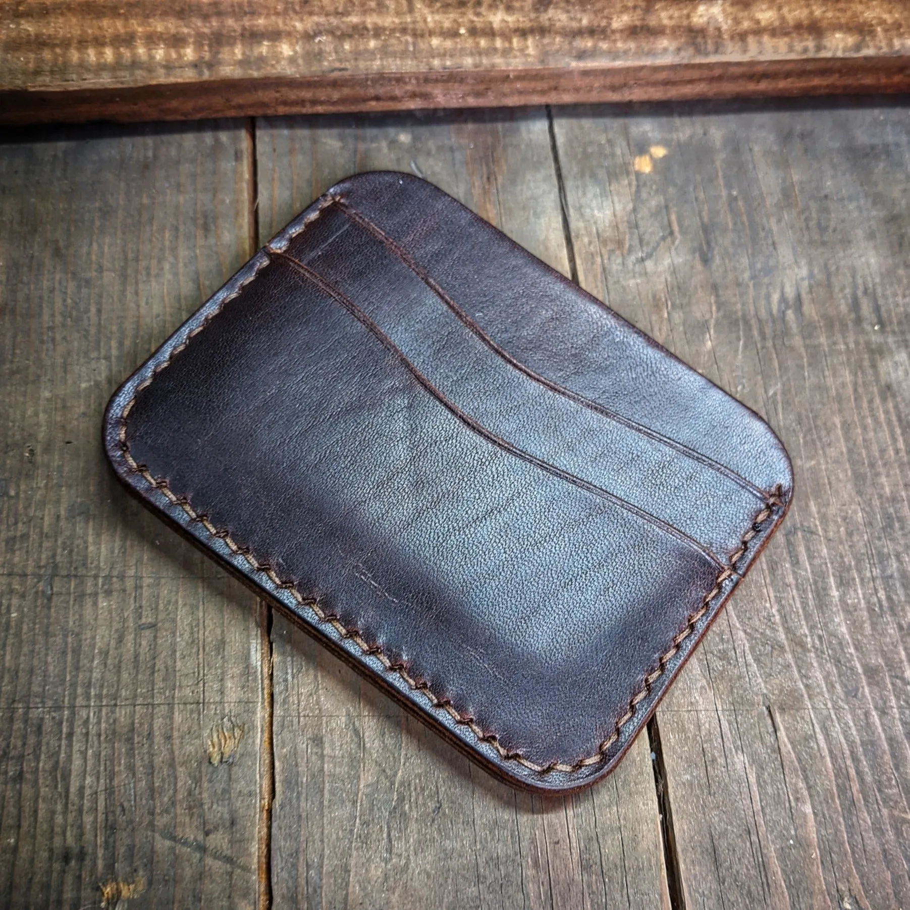 Riley - Leather Card Wallet with Money Clip
