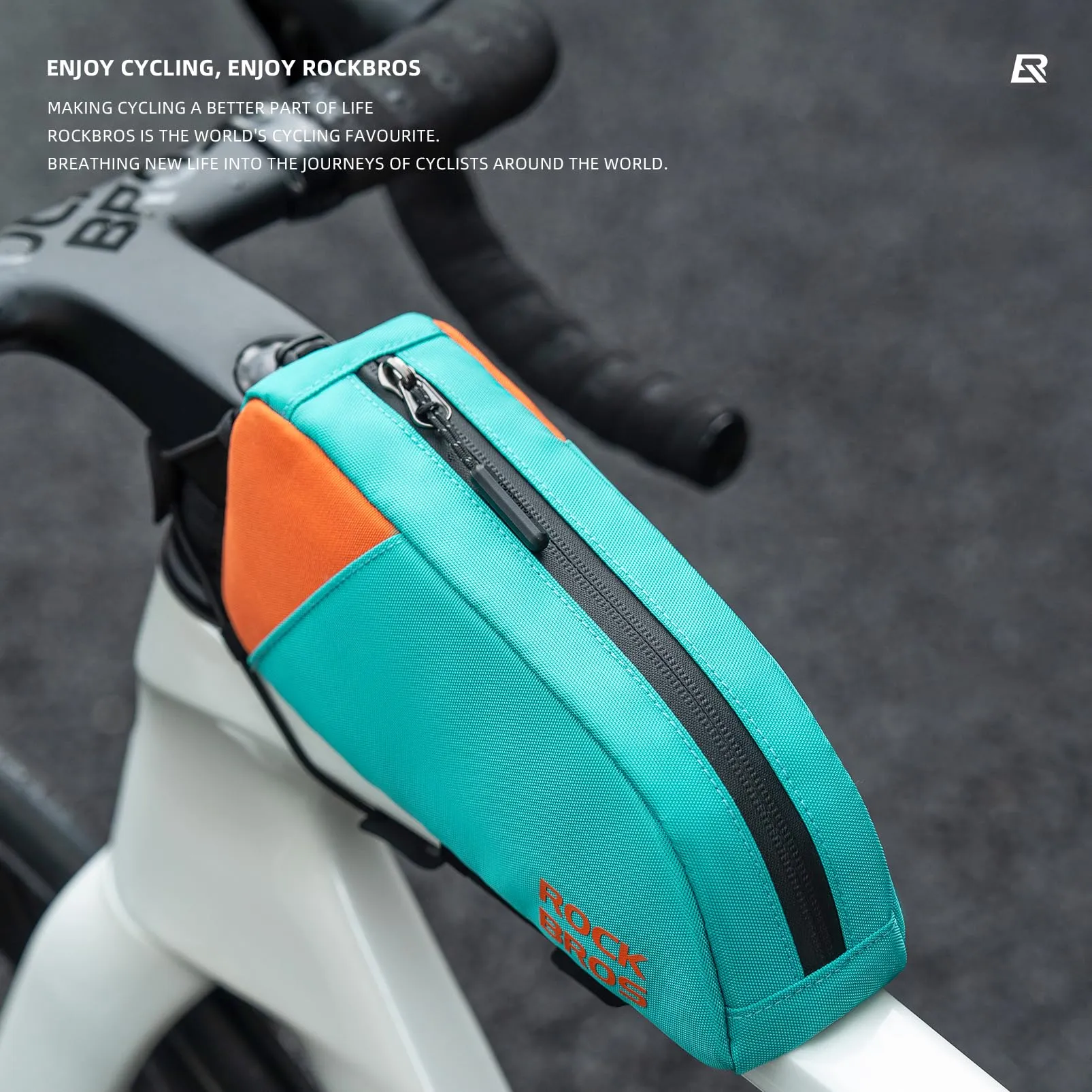 ROCKBROS Urban Rider Series Top Tube Pouch Pack Cycling Accessories Bike Frame Bag