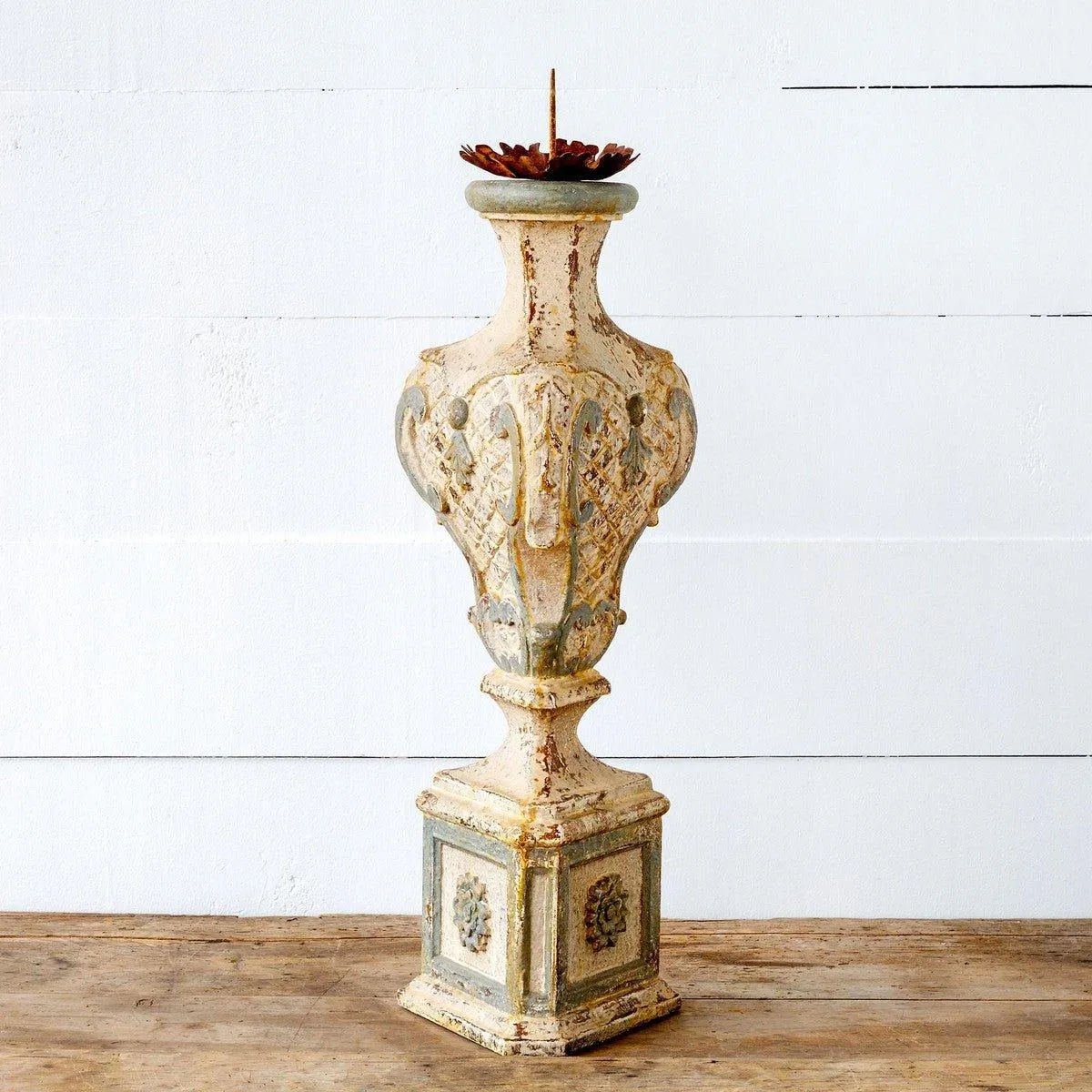 Rustic French Châteaux Candle Spire