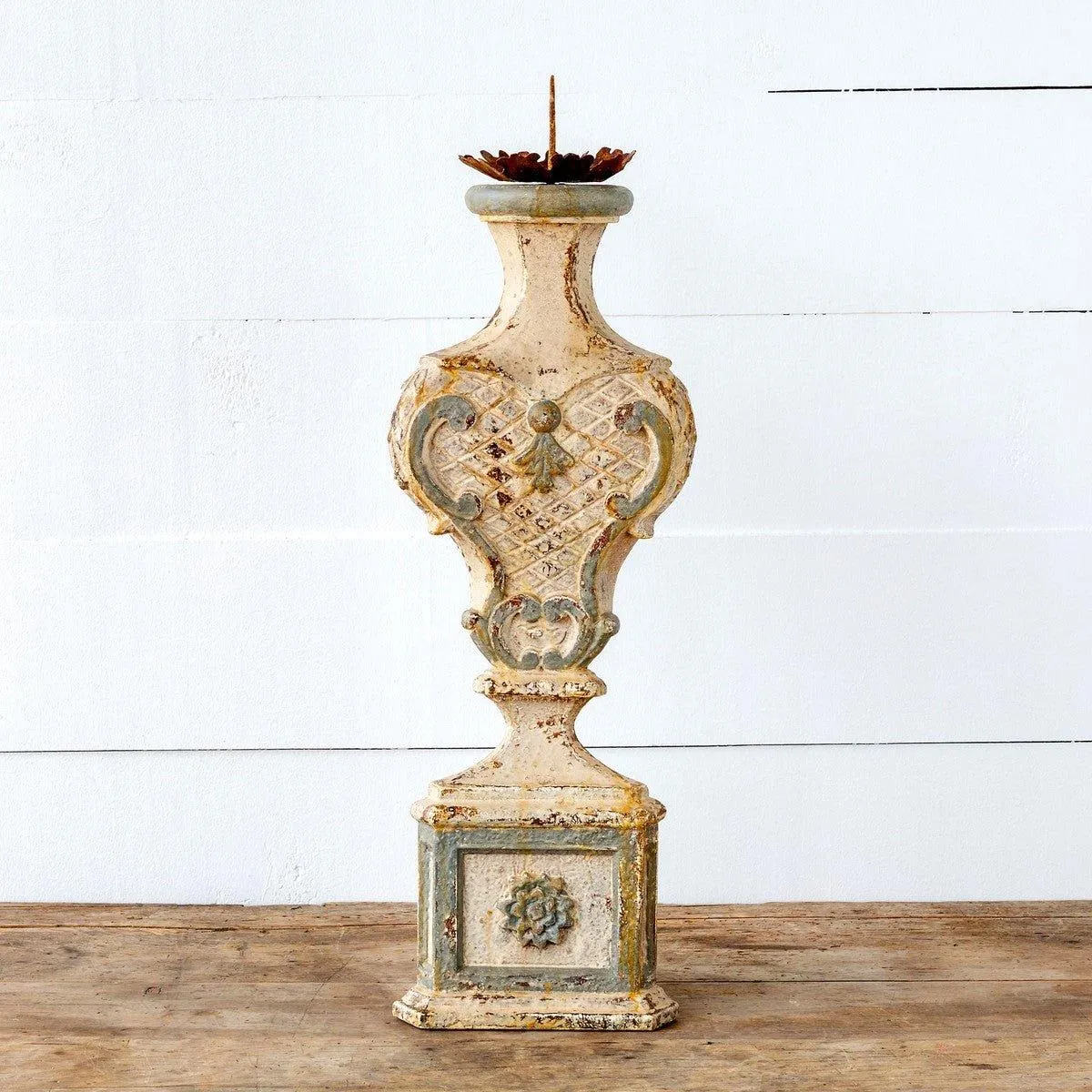 Rustic French Châteaux Candle Spire
