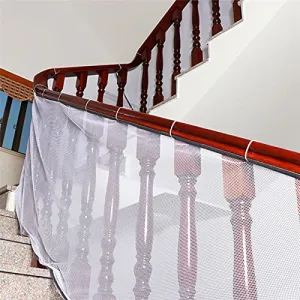 Safe-O-Kid- Baby Safety Net- White (Pack of 2)