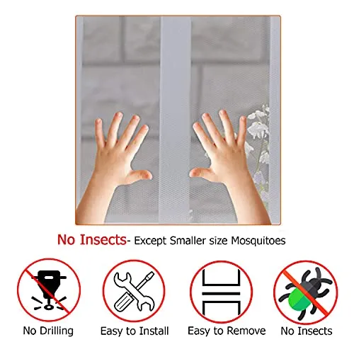 Safe-O-Kid- Baby Safety Net- White (Pack of 2)