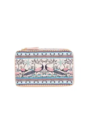 SAFFIANO PRINTED COSMETIC CASE THE KING AND I