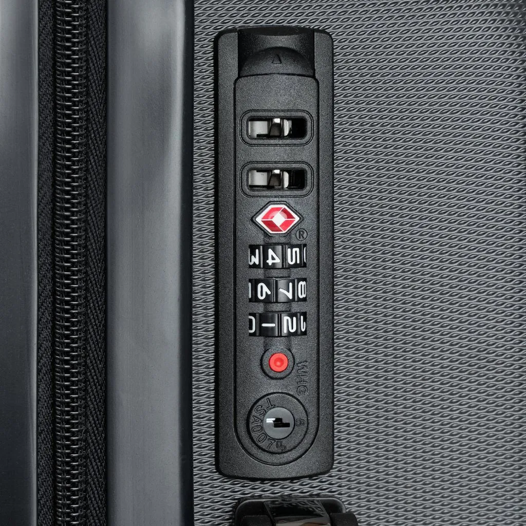 Sage Ocean Bloom Suitcase