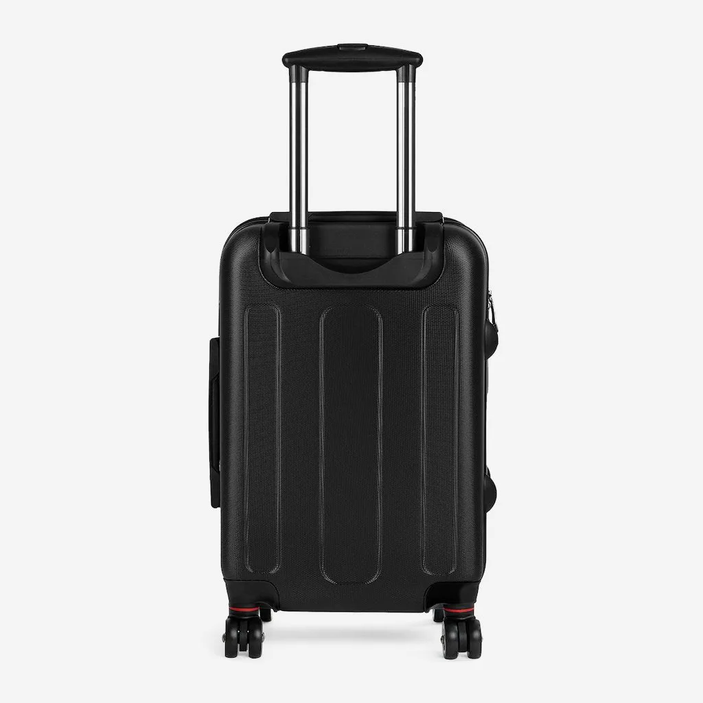 Sage Ocean Bloom Suitcase