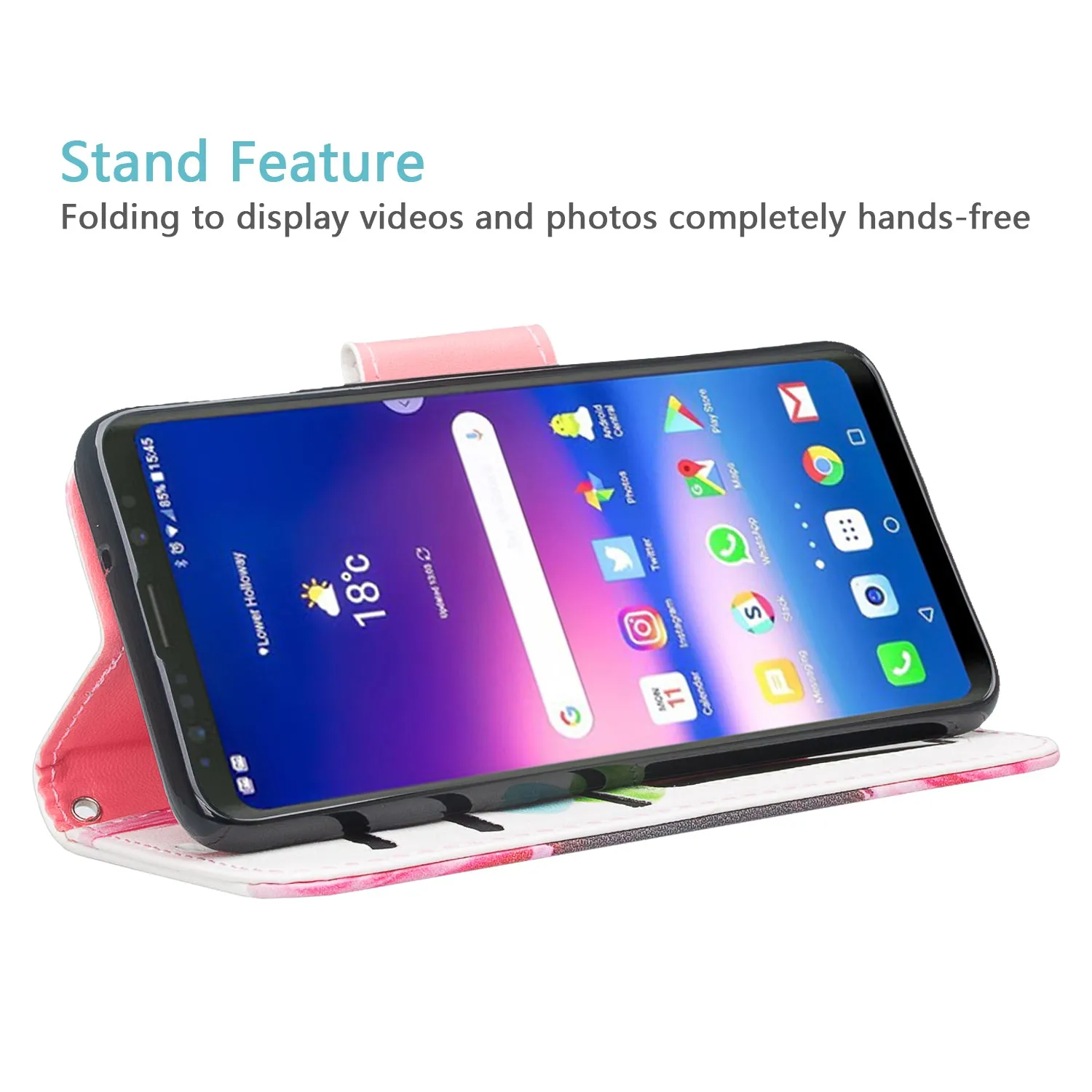 Samsung Galaxy S10e Case, Wrist Strap Pu Leather Wallet Case [Kickstand] with ID & Credit Card Slots - Vivid Sunflower
