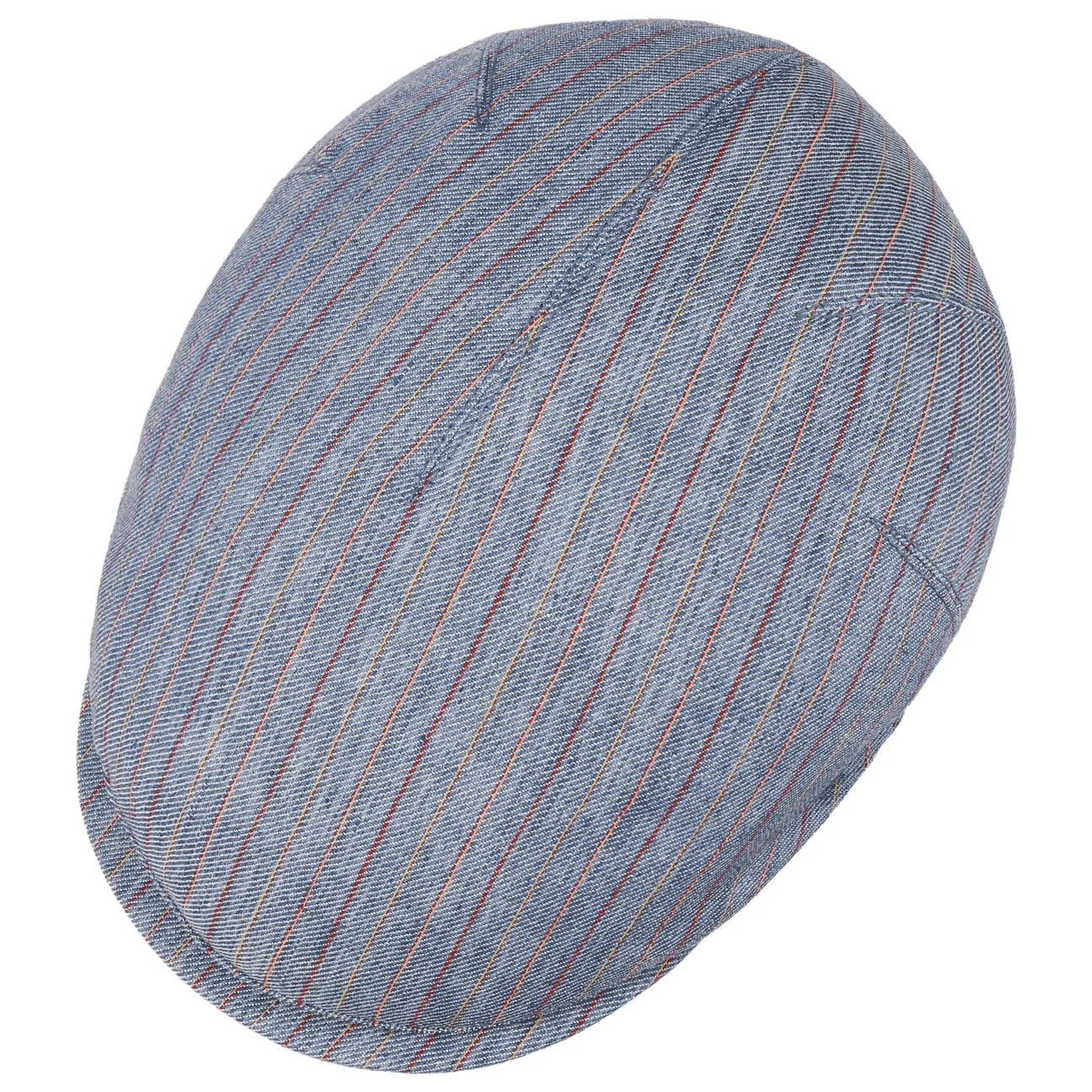 Sidney Paros Stripes Flat Cap by Mayser