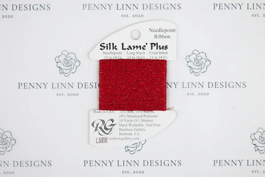 Silk Lamé Plus LM08 Red