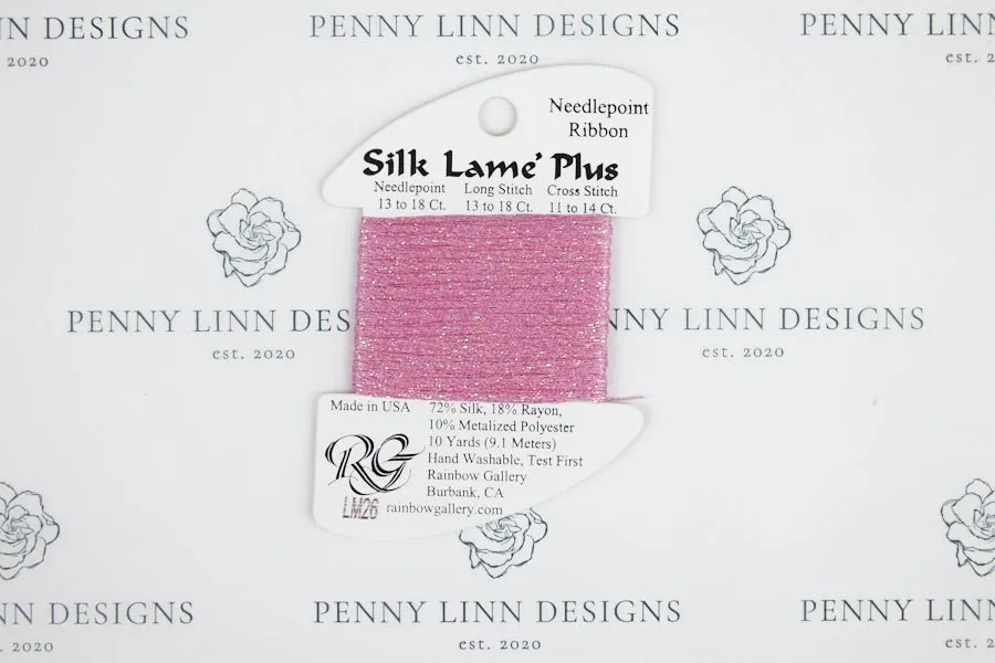 Silk Lamé Plus LM26 Raspberry