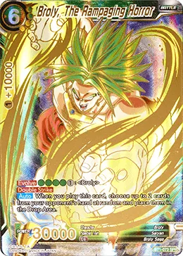SPR - Alternate BT1-073 Broly The Rampaging Horror