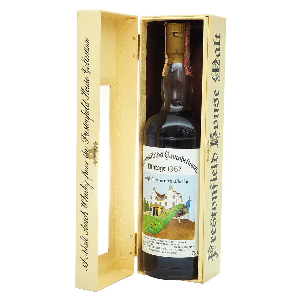 Springbank 1967 20 Years Cadenhead for Prestonfield