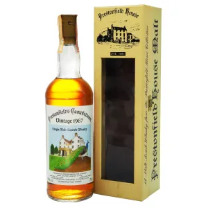 Springbank 1967 20 Years Cadenhead for Prestonfield