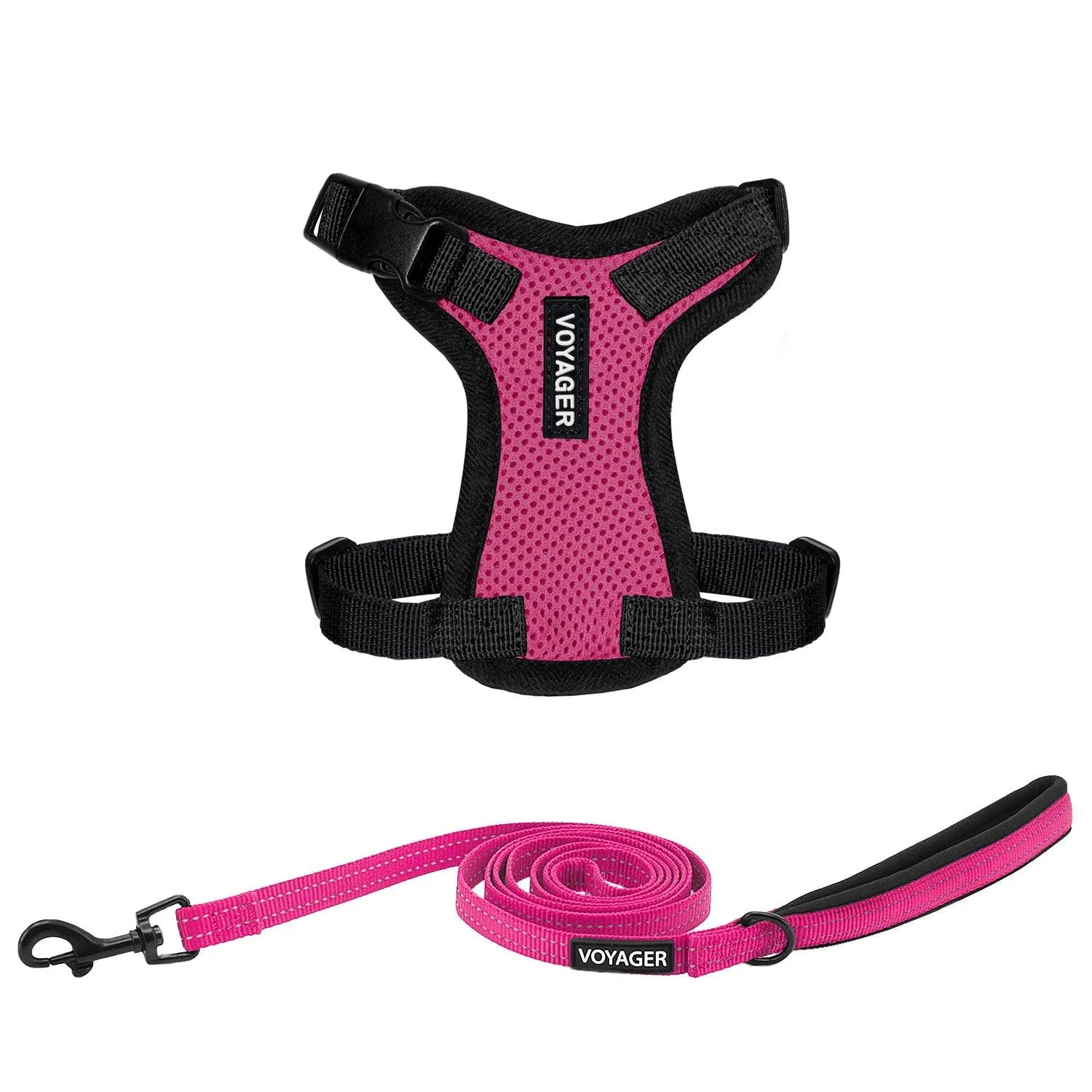 Step-In Lock Harness & Leash Set: Enhanced Pet Control & Safety