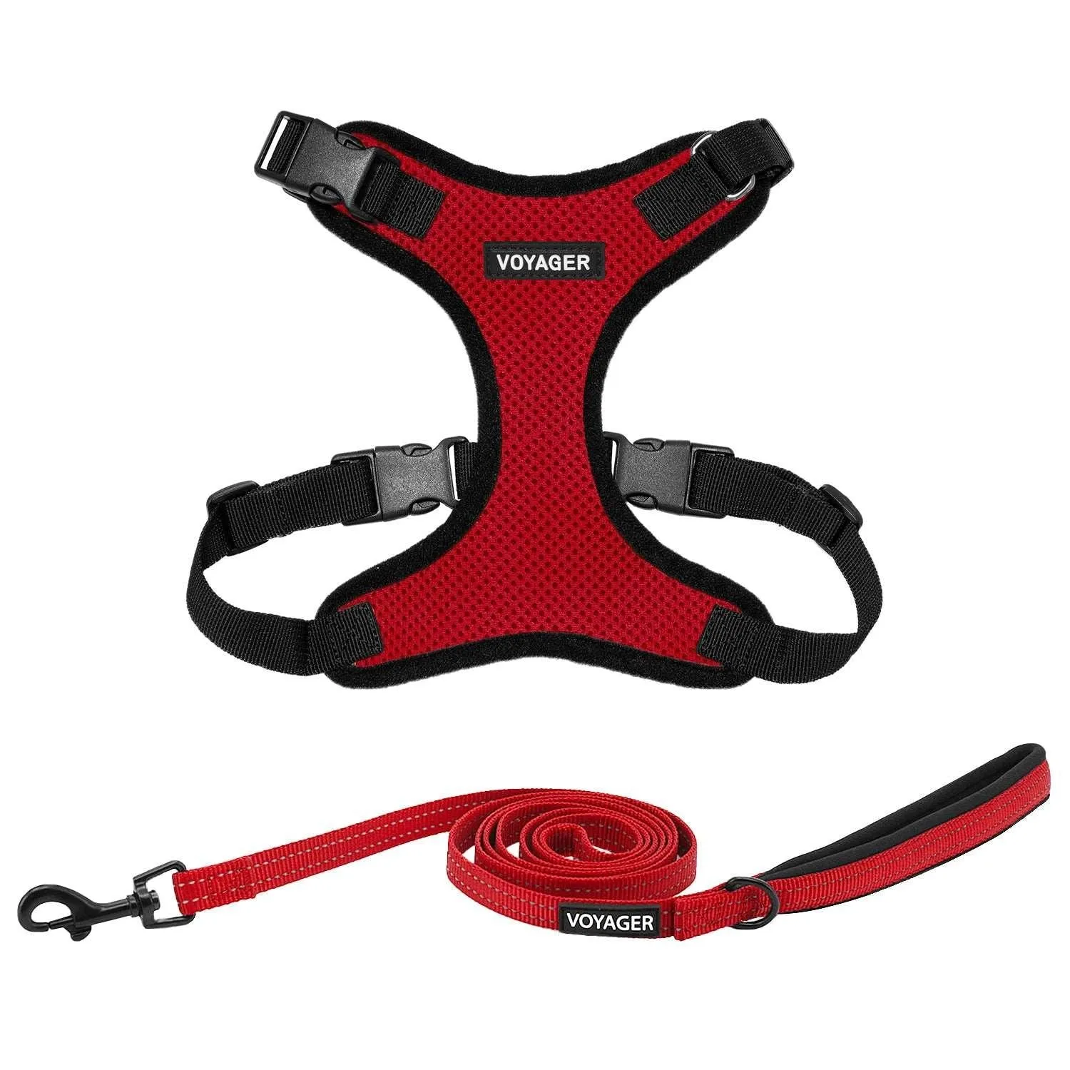 Step-In Lock Harness & Leash Set: Enhanced Pet Control & Safety