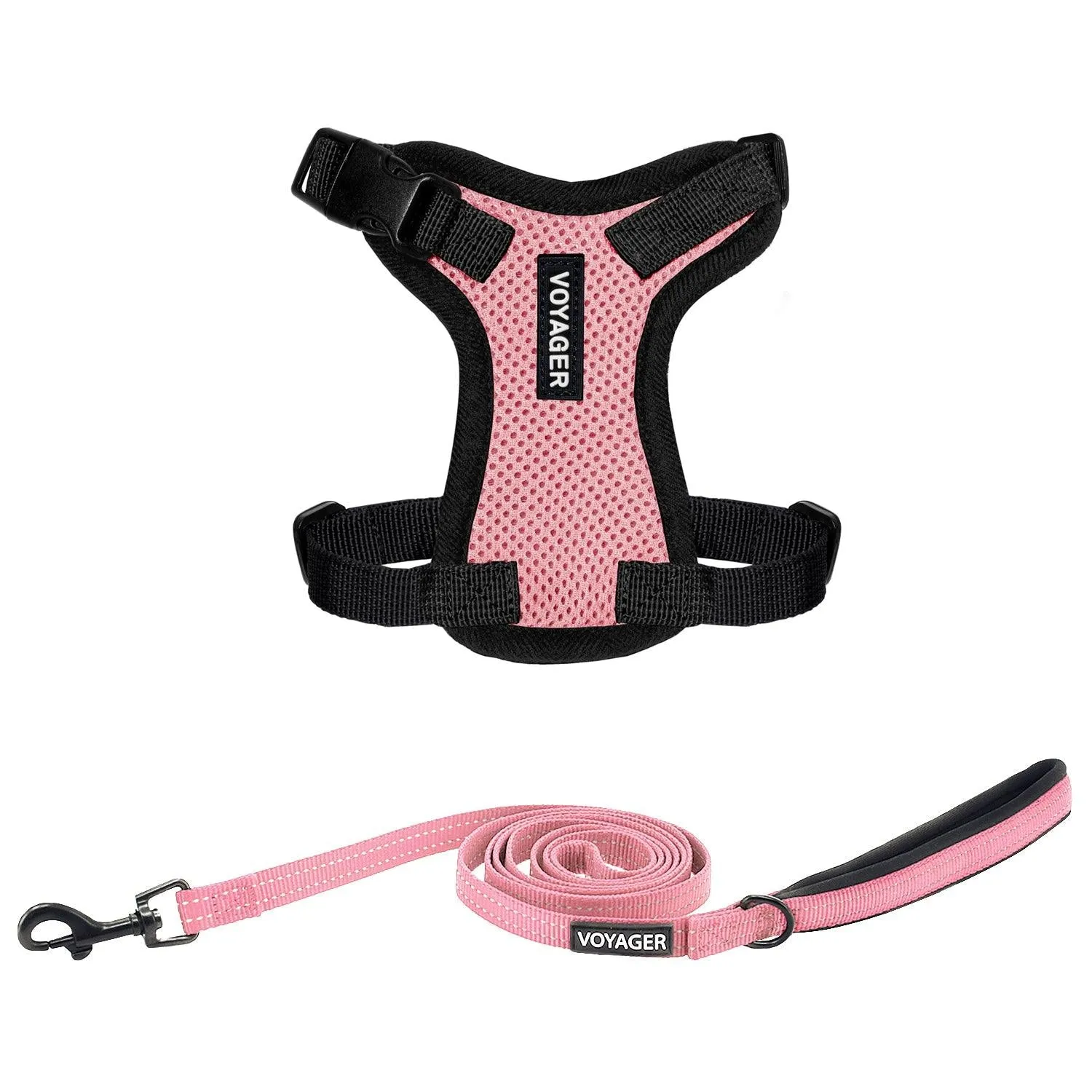 Step-In Lock Harness & Leash Set: Enhanced Pet Control & Safety