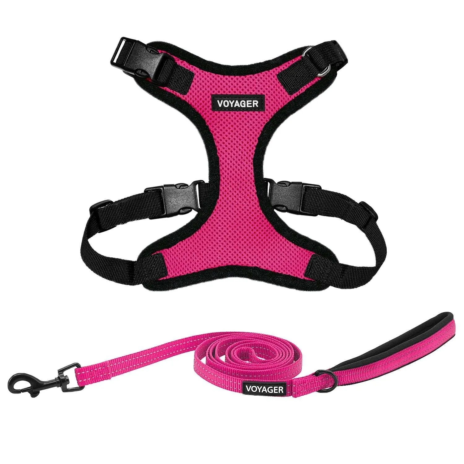 Step-In Lock Harness & Leash Set: Enhanced Pet Control & Safety