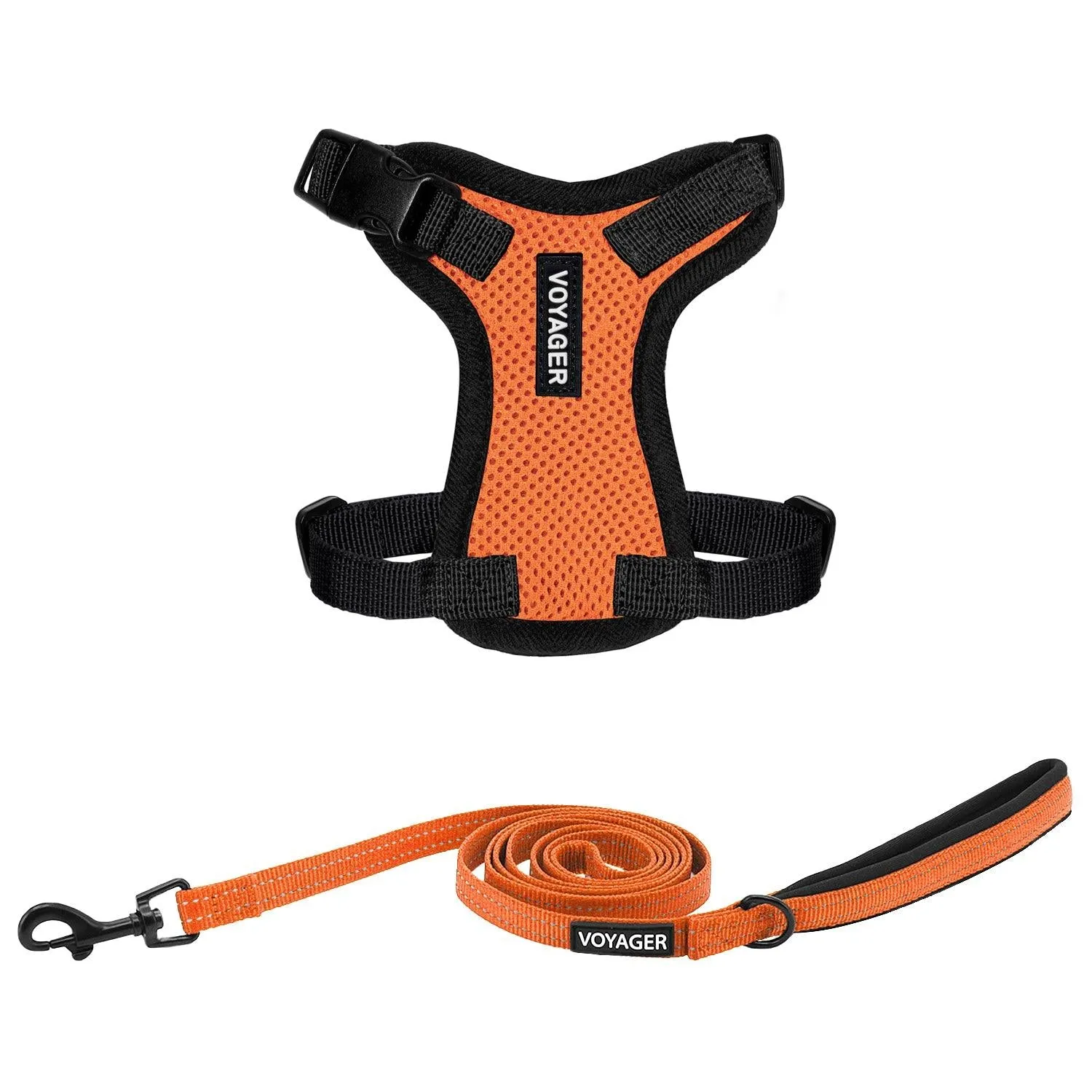 Step-In Lock Harness & Leash Set: Enhanced Pet Control & Safety