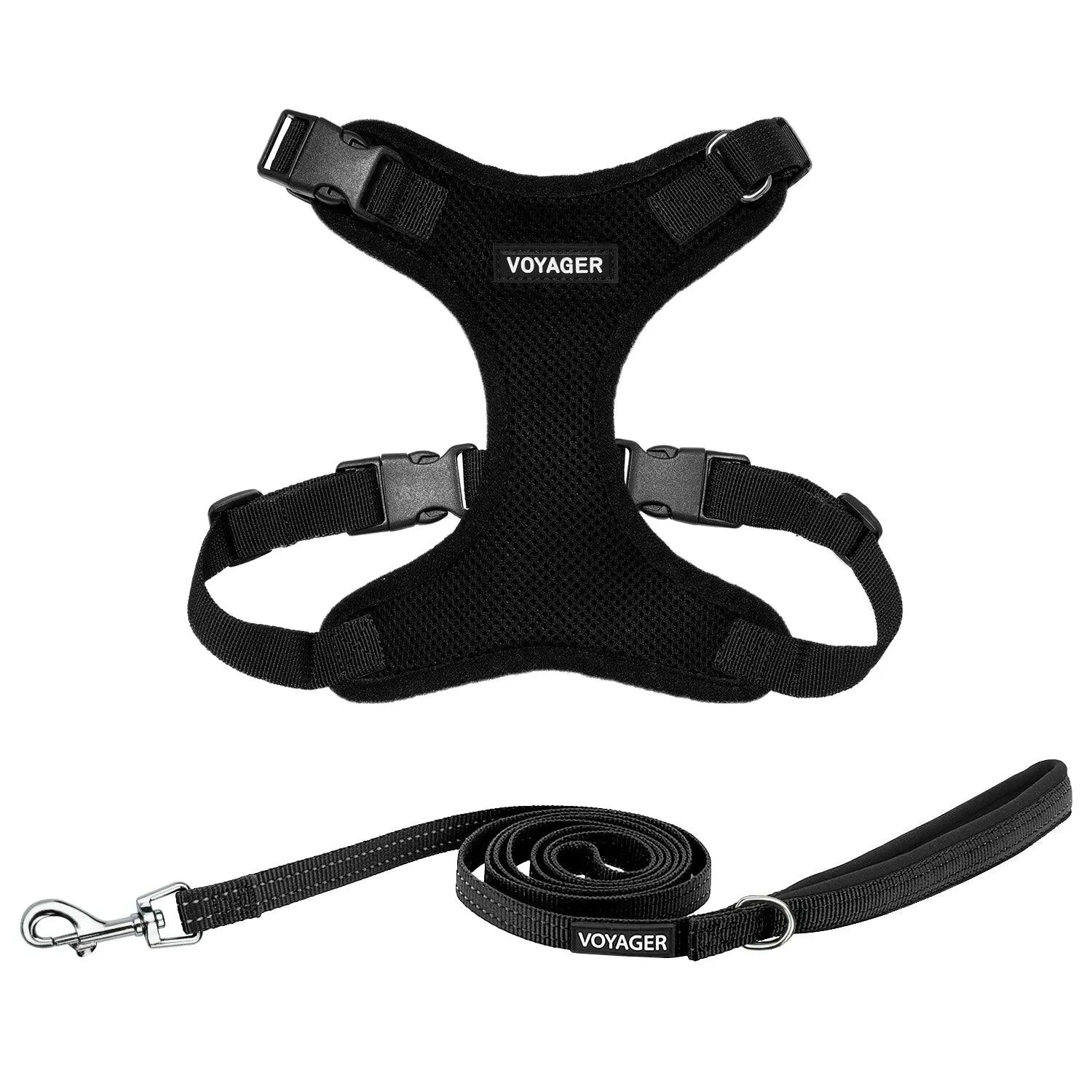 Step-In Lock Harness & Leash Set: Enhanced Pet Control & Safety